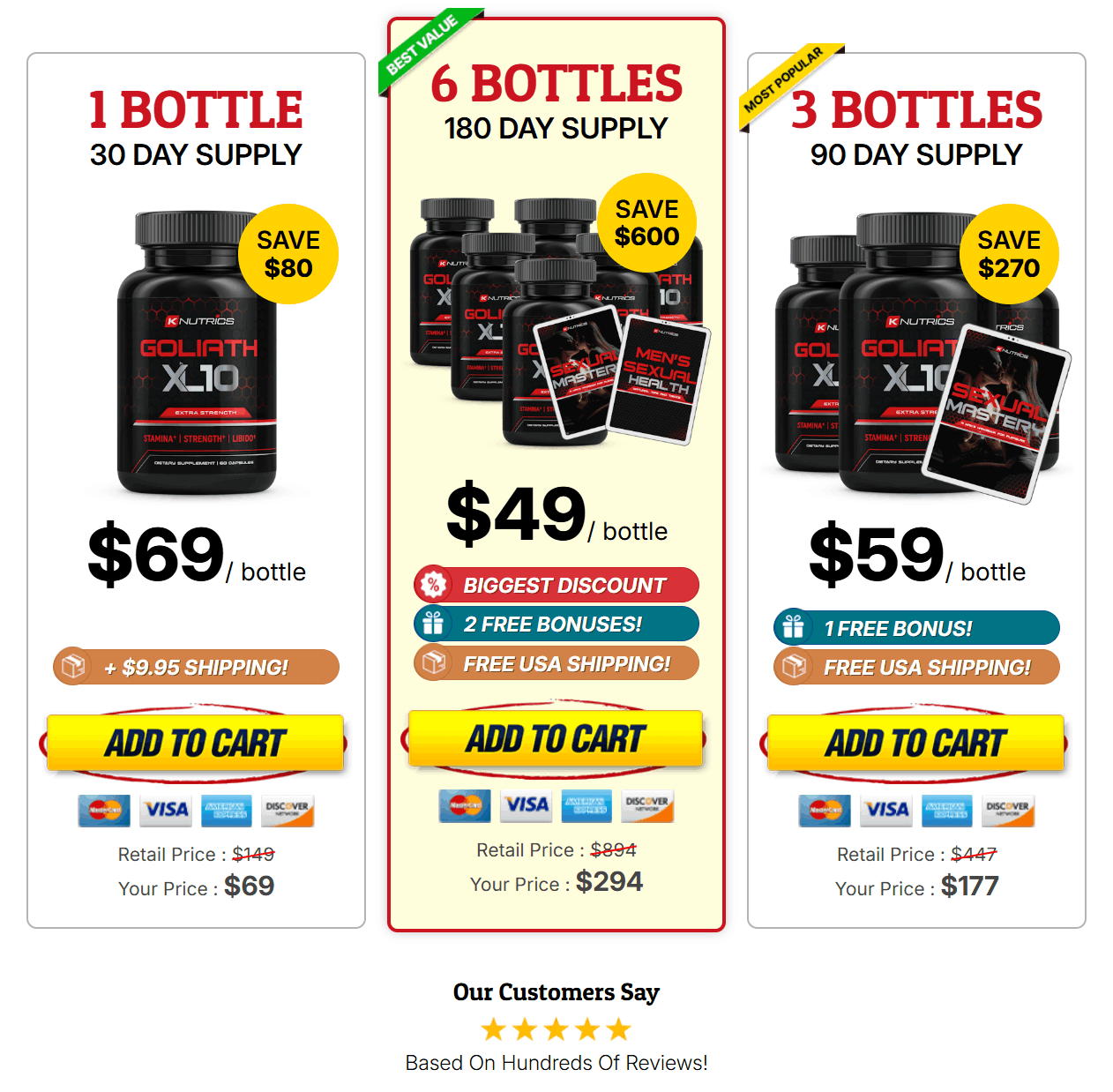 Goliath XL10 Price-1